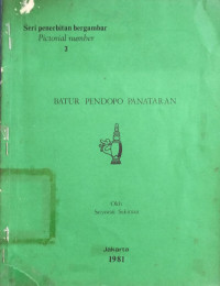 Image of Batur Pendopo Penataran