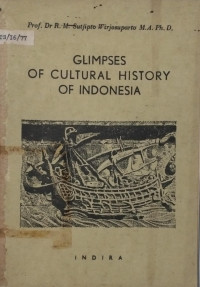 Image of Glimpses Of Cultural History Of Indonesia