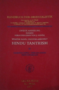 Image of Hundbuch Der Orientalistik:
Hindu Tantrism