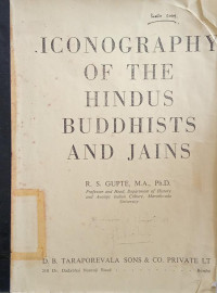 Image of Iconography Of The Hindus Buddhists And Jains (Copy)