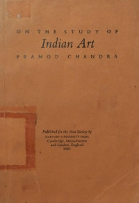 Image of On The Study Of Indian Art