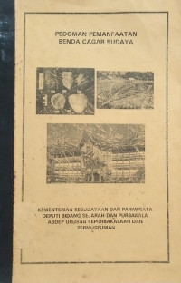 Image of Pedoman Pemanfaatan Benda Cagar Budaya (copy)