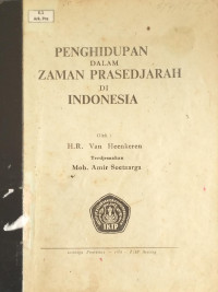Image of Penghidupan Dalam Zaman Prasejarah Di Indonesia