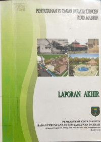 Image of Penyusunan FS Cagar Budaya Kuncen Kota Madiun