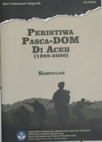 Image of Peristiwa Pasca-DOM Di Aceh (1998-2000)