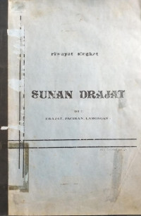 Image of Riwayat Singkat Sunan Drajat Di drajat, Paciran, Lamongan