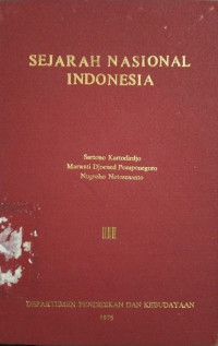 Image of Sejarah Nasional Indonesia III