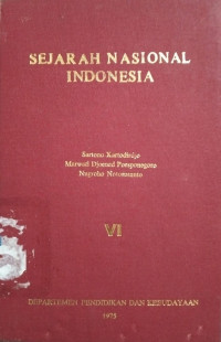 Image of Sejarah Nasional Indonesia VI